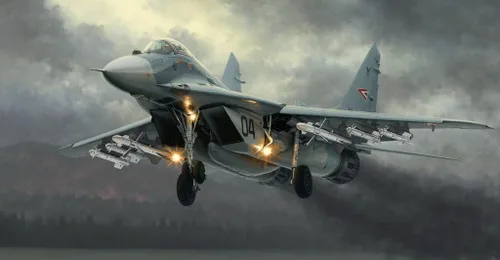 Vista 2 de Trumpeter 1/72 MIG-29A Fulcrum (Izdeliye 9.12) Kit