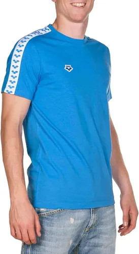 Vista 2 de Arena Camiseta de rayas para hombre, Royal - Blanco (EE.UU.), L