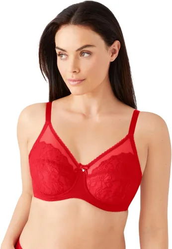 Vista 9 de Wacoal Brasier con aros retro chic para mujer, 855186 Albaricoque (Apricot Blush)
