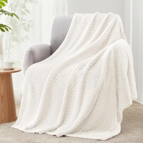 Vista 11 de Exclusivo Mezcla Large Fleece Throw Blanket for Couch, Sofa, Pink Rosa