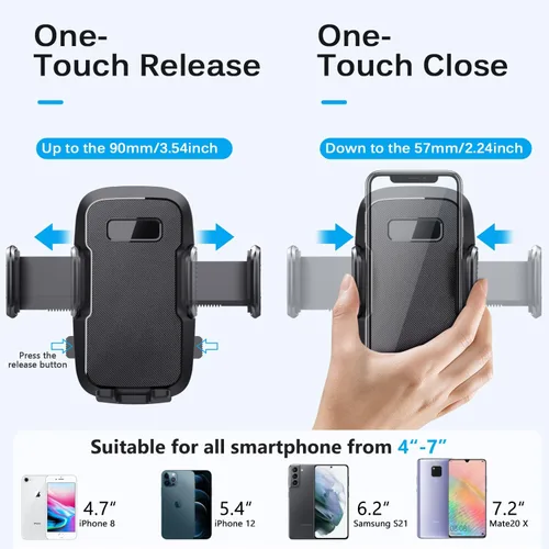 Vista 7 de Cellet Soporte para tablero de automóvil, soporte para teléfono inteligente 3M, soporte para teléfono celular compatible con iPhone 16 Pro Max