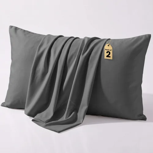 Vista 8 de COTTON STICH Juego de 2 fundas de almohada para niños pequeños, mini fundas de almohada de algodón de 600 hilos, fundas de almohada suaves y ligeras