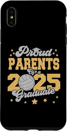 Vista 11 de iPhone 16 Parents of a 2025 Graduate Prom Graduation 25 VolleyBall Case