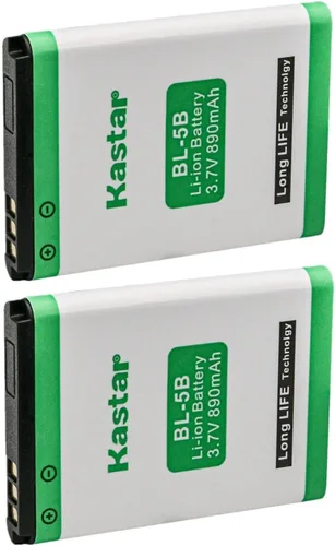 Vista 4 de Kastar BL-5B - Batería de repuesto para Vodafone Mini D100 Mini D101, Alcat OT-S680 One Touch S680, Minox Digital Classic DCC 5.1 DCC 5.1 DCC 5.0