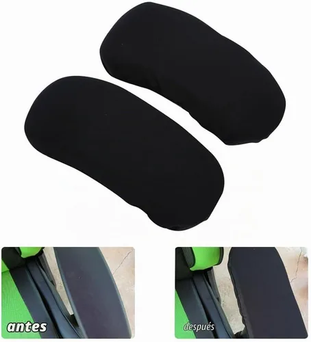 Vista 3 de Kakalote Fundas para reposabrazos de silla de oficina, 1 par, elásticas para silla de computadora, fundas elásticas para sillas de escritorio