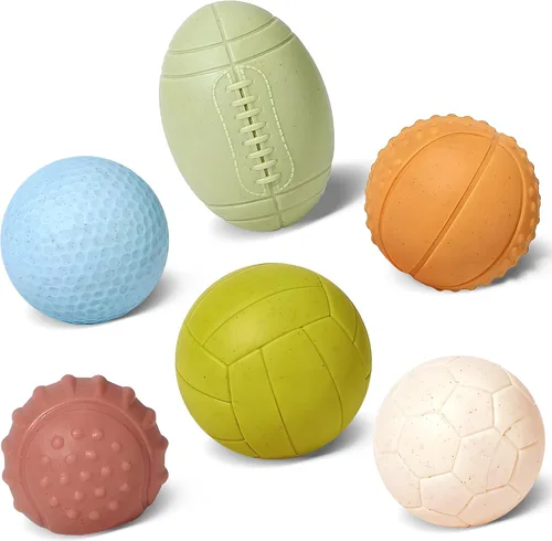 Vista 14 de Juguetes Montessori para bebés de 3 meses en adelante, pelotas de bebé de 3 a 12 meses para bebés y niños pequeños de 3 meses, juego de múltiples