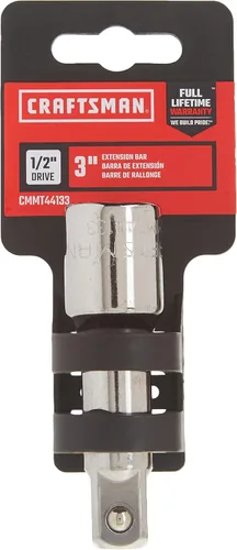 Vista 4 de CRAFTSMAN Barra de extensión de enchufe, unidad de 1/2 pulgada, 3 pulgadas (CMMT44133)