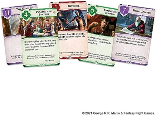 Vista 4 de A Game of Thrones: B'Twixt - Juego de cartas - Juego de estrategia para niños y adultos, mayores de 14 años, 3-6 jugadores, 90 minutos de tiempo