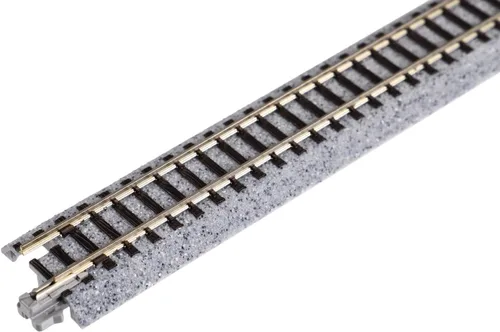 Vista 6 de Kato Escala N Unitrack 7 5/16" 7.323 in Straight Track - 4 por paquete