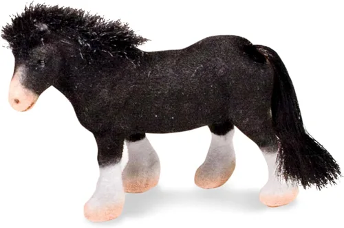 Vista 7 de Amigos de la pastura para niños Melissa & Doug, caballos coleccionables, 12 unidades, talla única