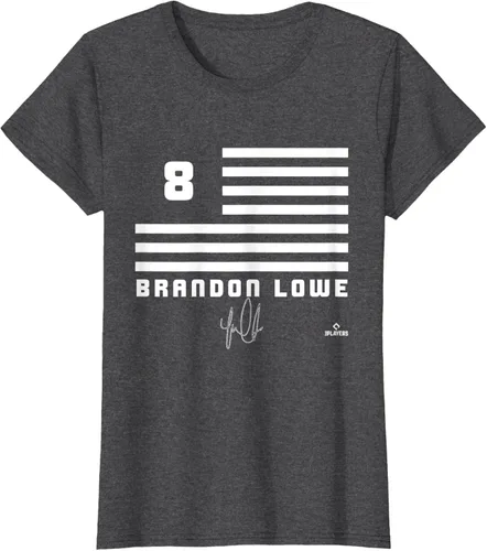 Vista 3 de Brandon Lowe Flag Name - Camiseta, Negro, S