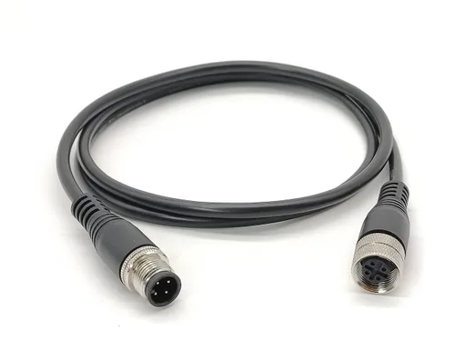 Vista 10 de Elecbee Conector M12 5 Pin A-Code Hembra a Hembra Cable terminado doble 1M/3.3ft
