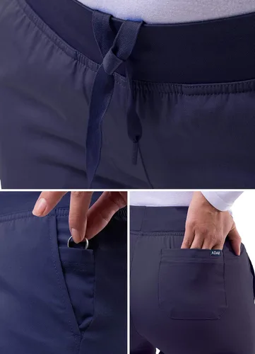 Vista 4 de Adar Pro Scrubs - Pantalones ajustados de yoga para mujer