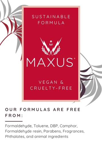 Vista 4 de Maxus Nails Juego de esmaltes de uñas – Caja de regalo de esmalte de uñas sin gel con brillo duradero, fácil extracción y beneficios