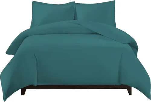 Vista 15 de Royal Tradition Juego de ropa de cama de viscosa de bambú, edredón alternativo de plumón de peso medio