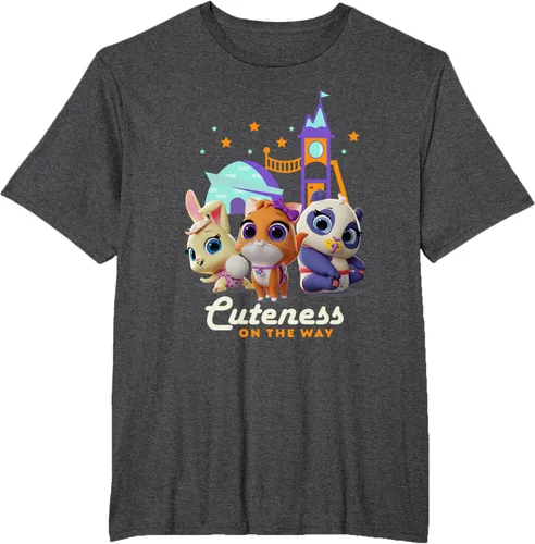 Vista 21 de Disney Camiseta Junior T.O.T.S. Cuteness On the Way Negro