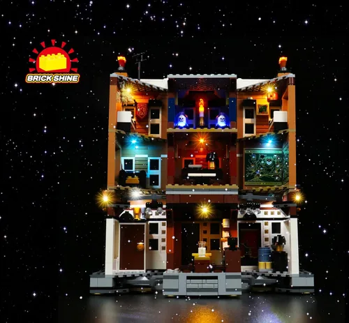 Vista 5 de Light kit for Lego 12 Grimmauld Place 76408(Lego Set is not included) (Sound Control)