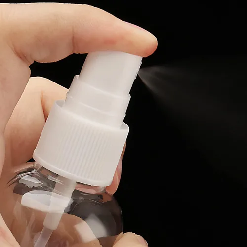 Vista 5 de 50 botellas de spray transparentes de 1.0 fl oz y 1 oz, botellas pequeñas de plástico de niebla fina a granel, recipientes vacíos recargables