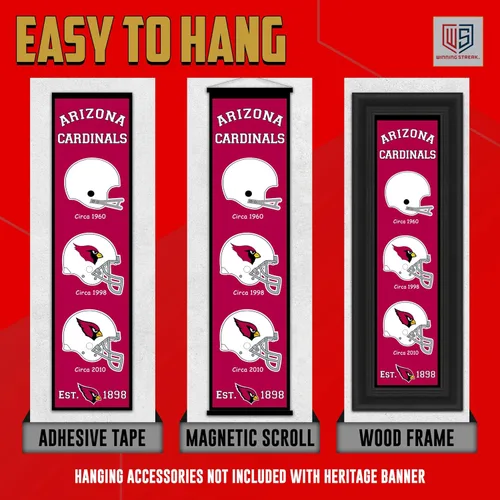 Vista 4 de Winning Streak - Banderín retro de la NFL