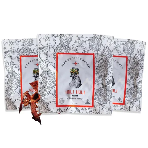 Vista 13 de Side Project - Carne seca de res – Sabor Berbere – Cecina de inspiración etíope sin gluten – Calor dulce y cítricos – Bocadillo alto en proteínas