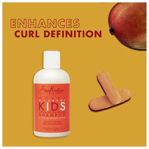 Vista 3 de Shea Moisture Sheamoisture Mango & Carrot Kids Champú Extra-nutritivo - 8