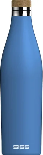 Vista 20 de SIGG - Botella de agua aislada - Meridian Black - A prueba de fugas y extra delgada - Sin BPA - Sin plástico - Acero inoxidable 18/8 - Doble pared