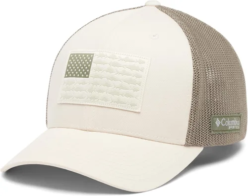 Vista 107 de Columbia Gorra de Béisbol de Malla con Logotipo PFG Unisex para Adultos