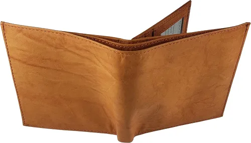 Vista 9 de AG Wallets - Cartera de piel de vaca auténtica para hombre, billetera, talla única