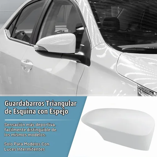 Vista 3 de X AUTOHAUX - Cubierta de espejo retrovisor lateral derecho para Toyota