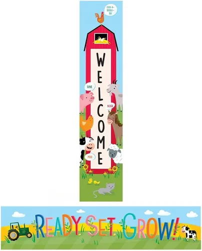 Vista 6 de CTP Apple Time Welcome - Banner de 2 caras (doble cara 1 frase en cada lado) (11024 Creative Teaching Press)
