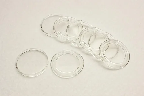 Vista 2 de (50) ajuste directo modelo A21 Air-Tite cápsulas de monedas para nosotros Nickels y otros 21 mm. Diámetro monedas