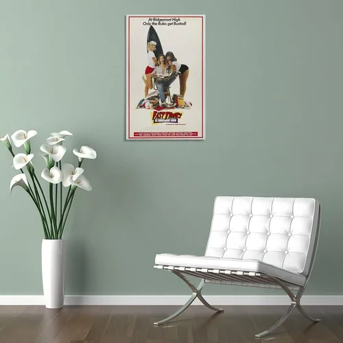 Vista 5 de Pósteres de películas retro de Fast Times at Ridgemont High Retro de los años 80, impresión artística para pared, pintura fotográfica, póster