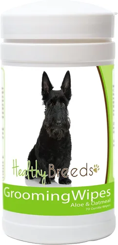 Vista 30 de Healthy Breeds Toallitas multiusos para aseo y desodorización para perros Affenpinscher – Más de 200 razas – Limpia las almohadillas para las patas