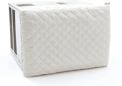 Vista 9 de Covermates Cubierta de aire acondicionado para interiores, resistente a la intemperie, cubierta acolchada para unidad de aire acondicionado