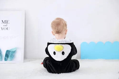 Vista 8 de Disfraz unisex para niños disfraz de Halloween traje de animal con capucha