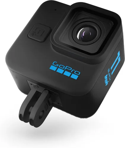 Vista 2 de GoPro HERO11 Black Mini - Cámara de acción compacta impermeable con video Ultra HD de 5.3K60, tomas de marco de 24.7 MP, sensor de imagen de 1/1.9