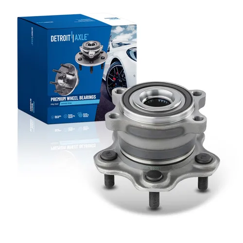 Vista 181 de Detroit Axle - Cojinete de rueda delantera para Honda Civic Chevy Aveo5 Spark Pontiac Lemans Pontiac G3 Wave Optima Suzuki Swift+ VW Jetta Rabbit