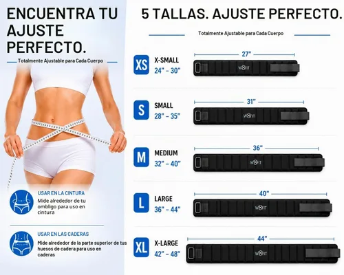 Vista 7 de W8FIT Cinturón Ajustable con Peso para Caminar y Hacer Ejercicio