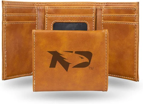Vista 67 de NCAA Rico Industries - Billetera triple grabada con láser, con grabado láser, accesorio para hombre