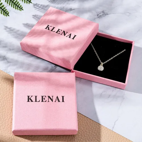 Vista 7 de Delicado collar de oro para mujeres y niñas, chapado en oro de 14 quilates, collar con colgante de circonita cúbica con diseño de hojas y flores