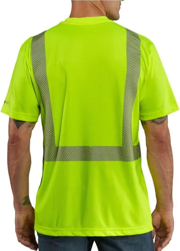 Vista 5 de Carhartt Camiseta de manga corta de alta visibilidad para hombre clase 2