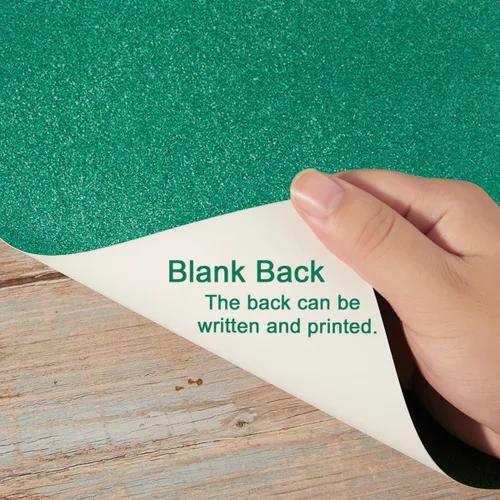 Vista 3 de 50 hojas de papel de cartulina con purpurina gruesa para fiestas de cumpleaños, manualidades e invitaciones