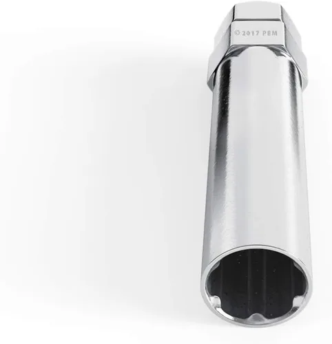 Vista 5 de StanceMagic - Llave de tuerca de 6 ranuras, diámetro interior de 0.693 in, diámetro exterior de 0.807 in, plata, 1 unidad Thin Wall Tuner Key