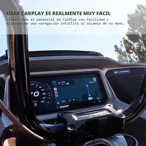 Vista 3 de MaedHawk Adaptador de auriculares Bluetooth CarPlay para motocicleta Bypass