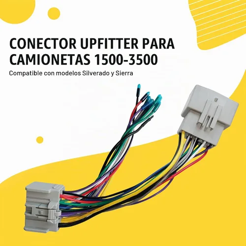 Vista 2 de Precision Upfit 2019+ GM Conector de accesorios/mejorador para camiones 1500-3500 – Añade accesorios, arados, estroboscópicos, controladores