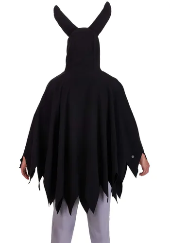 Vista 3 de Disfraz de Poncho Adulto Mothman Multicolor