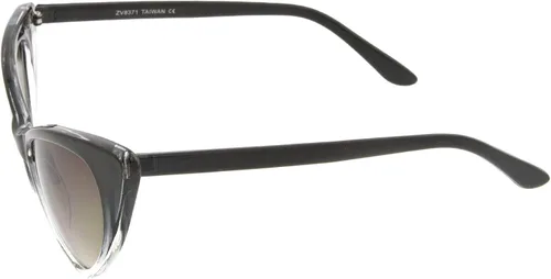 Vista 4 de zeroUV - Lentes de sol para mujer, diseño retro de grandes ojos de gato, 2.126 pulgadas.