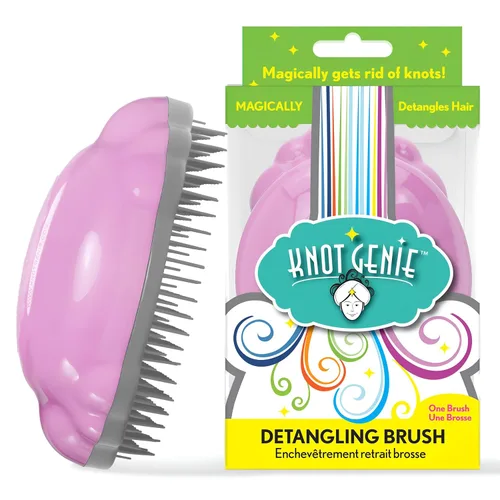 Vista 20 de Knot Genie, Cepillo para desenredar el cabello, Azul