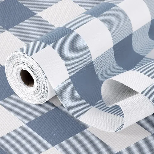 Vista 11 de Revestimiento de estante para armarios de cocina, forros de cajones no adhesivos antideslizantes de agarre fuerte, papel grueso para estantes