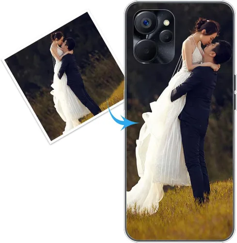 Vista 122 de Funda personalizada compatible con Oppo A1 Pro, fundas de teléfono personalizadas con imagen de foto, imagen de texto, cubierta transparente